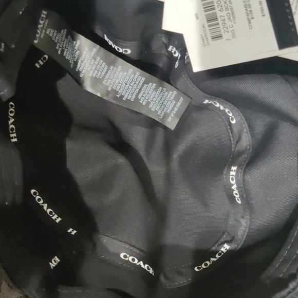 New! Coach Bucket Hat, Size M/L, All Gender - Picture 5 of 7